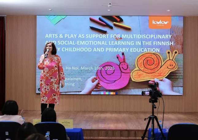 Hội thảo: Học thông qua nghệ thuật cho trẻ mầm non và tiểu học - Kết nối giáo dục sáng tạo ảnh 5