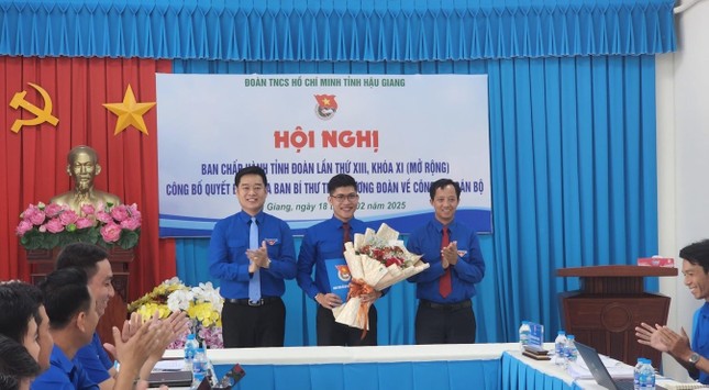 Anh Nguyễn Hữu Nghĩa giữ chức Phó Bí thư Tỉnh Đoàn Hậu Giang ảnh 1