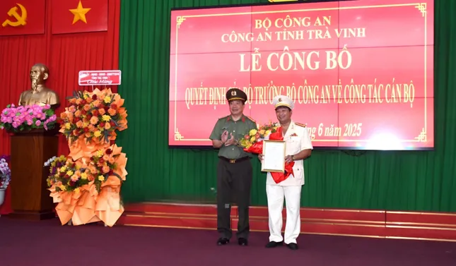 Trà Vinh có tân Phó Giám đốc Công an tỉnh ảnh 1