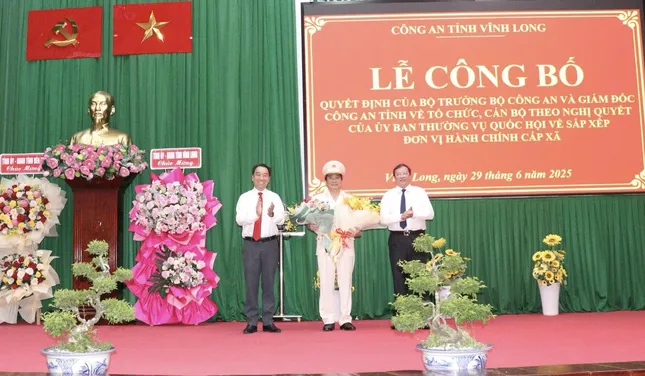 Đại tá Nguyễn Thanh Hải làm Giám đốc Công an tỉnh Vĩnh Long mới ảnh 1