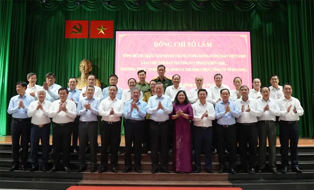 Tổng Bí thư Tô Lâm: Hợp nhất Bến Tre, Trà Vinh, Vĩnh Long là lựa chọn mang tính đột phá ảnh 3