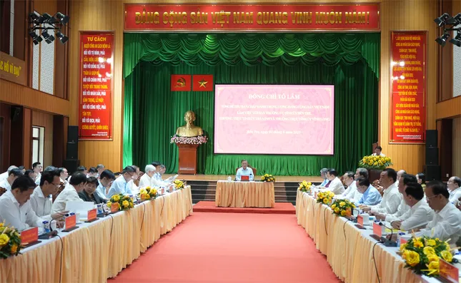 Tổng Bí thư Tô Lâm: Hợp nhất Bến Tre, Trà Vinh, Vĩnh Long là lựa chọn mang tính đột phá ảnh 1