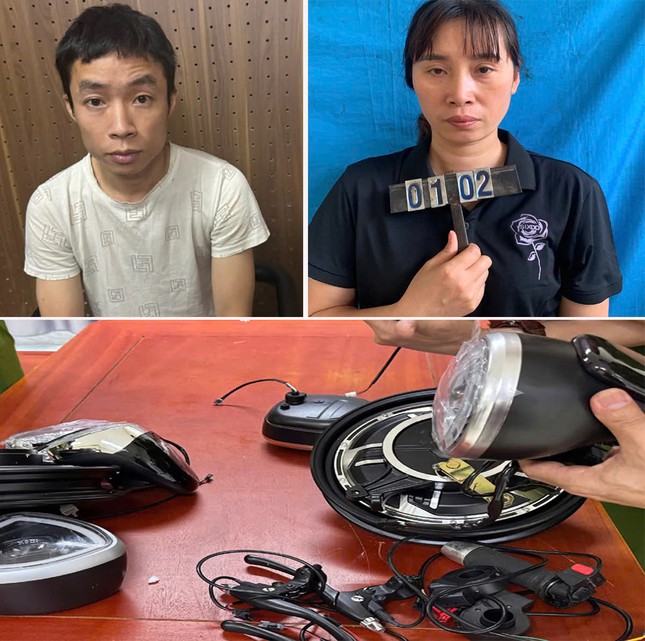 Đồng loạt khám xét 9 địa điểm trong đường dây buôn lậu bình ắc quy, phụ tùng xe điện ảnh 2