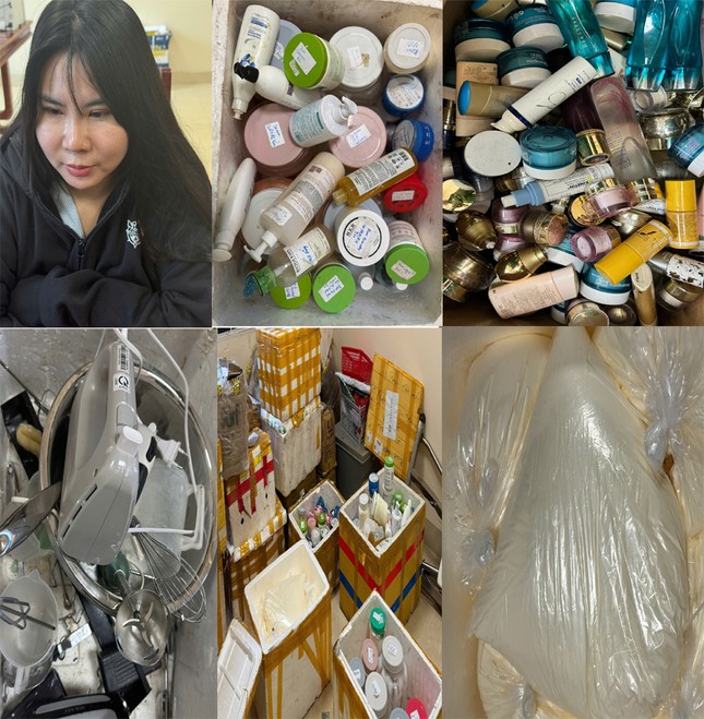 Triệt phá cơ sở sản xuất, buôn bán số lượng lớn mỹ phẩm giả ở Thanh Hóa ảnh 2