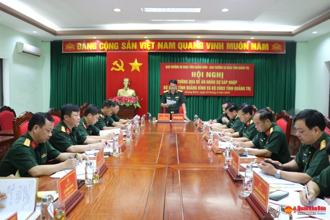 Tỉnh Quảng Trị mới sẽ có 5 ban chỉ huy phòng thủ khu vực ảnh 1