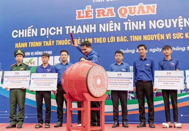 Tuổi trẻ Điện Biên, Quảng Bình khí thế bước vào Chiến dịch Thanh niên tình nguyện hè 2025 ảnh 10