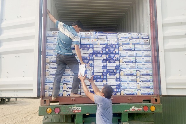 Khởi tố nữ cán bộ hải quan tiếp tay buôn lậu gần 4.200 thùng sữa từ Mỹ vào Việt Nam ảnh 1