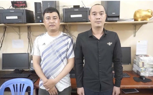 Bắt 2 đối tượng từ Hà Nội vào TPHCM cho vay nặng lãi ảnh 1