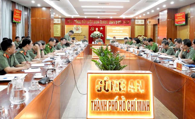 Công an TPHCM, Bình Dương, Bà Rịa - Vũng Tàu họp bàn về việc sáp nhập ảnh 1