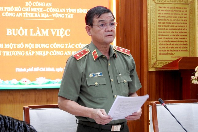 Công an TPHCM, Bình Dương, Bà Rịa - Vũng Tàu họp bàn về việc sáp nhập ảnh 2