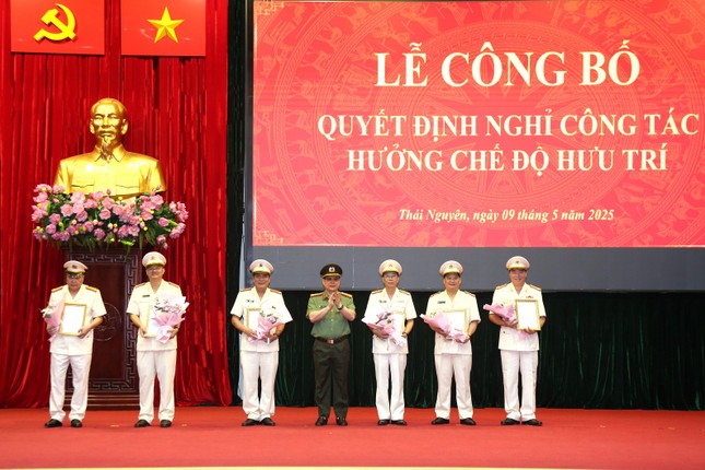 Nhiều lãnh đạo cấp phòng Công an tỉnh Thái Nguyên xin nghỉ hưu trước tuổi ảnh 1