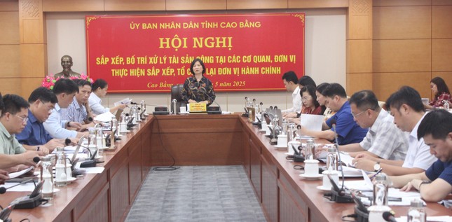 Cao Bằng lên phương án bố trí, sắp xếp tài sản công ảnh 1
