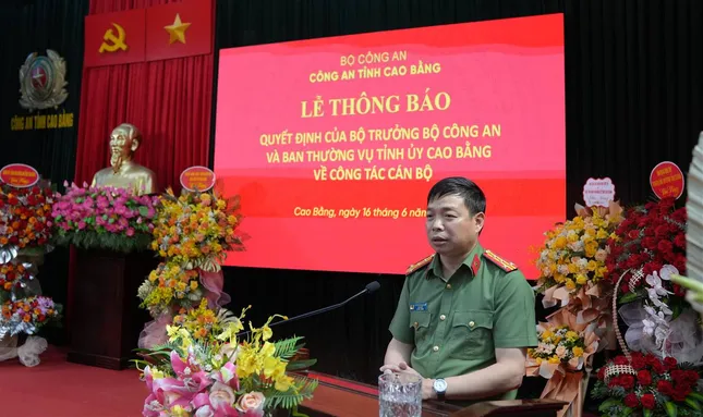 Cao Bằng có tân giám đốc công an tỉnh ảnh 1