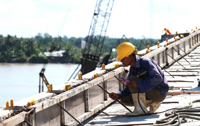 Cầu Đại Ngãi 2 nối liền đôi bờ sông Hậu, sẵn sàng về đích tháng 6 ảnh 3