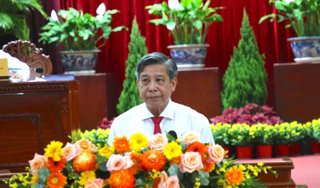Bí thư Tỉnh ủy Phú Thọ đề nghị cán bộ gạt bỏ tâm tư về sắp xếp bộ máy, tập trung phục vụ Nhân dân ảnh 10