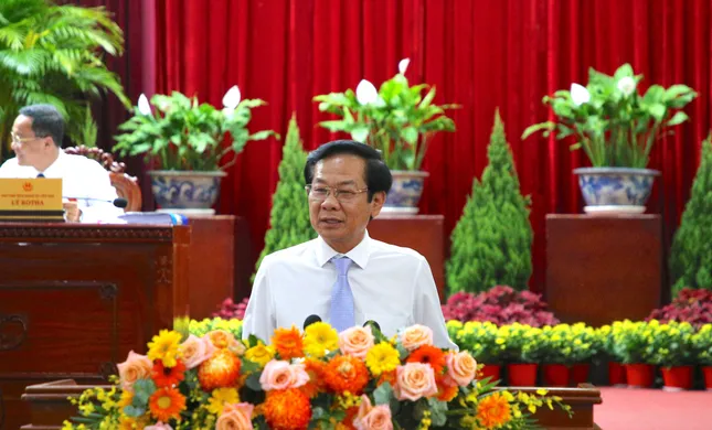 Bí thư Tỉnh ủy Phú Thọ đề nghị cán bộ gạt bỏ tâm tư về sắp xếp bộ máy, tập trung phục vụ Nhân dân ảnh 8