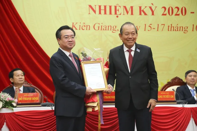 Trao quyết định bổ nhiệm Thứ trưởng Bộ Xây dựng cho ông Nguyễn Thanh Nghị ảnh 1