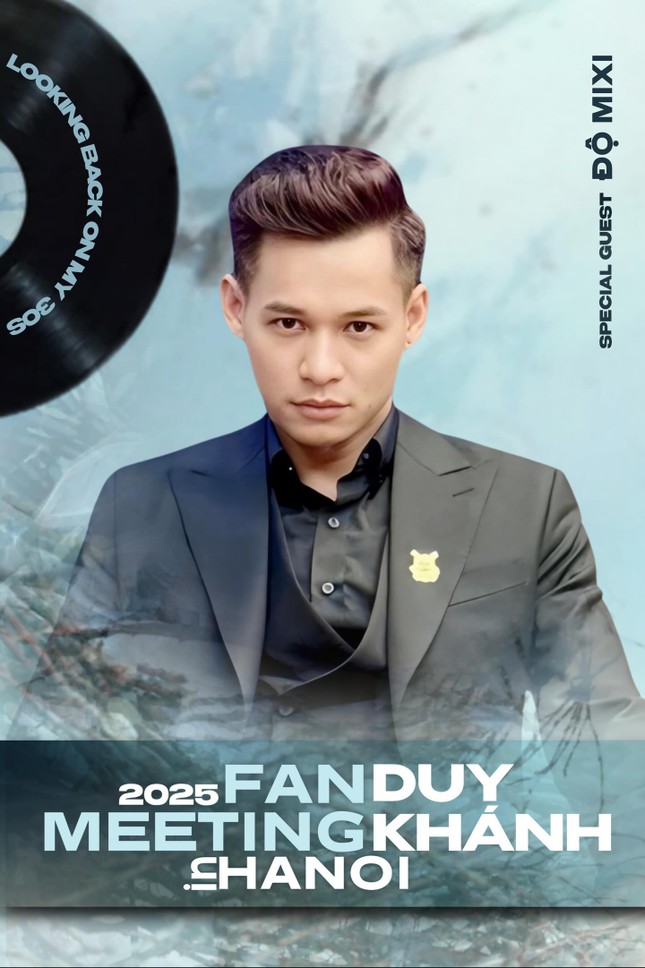 Duy Khánh "mở sít rịt" dàn khách mời fan meeting: Ninh Dương Story và ai nữa? ảnh 4