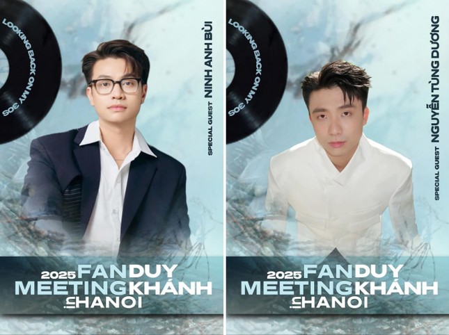 Duy Khánh "mở sít rịt" dàn khách mời fan meeting: Ninh Dương Story và ai nữa? ảnh 3