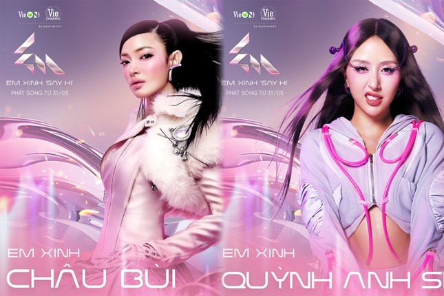 Châu Bùi - Quỳnh Anh Shyn tham gia Em Xinh, netizen tò mò về khả năng "cầm mic" ảnh 1