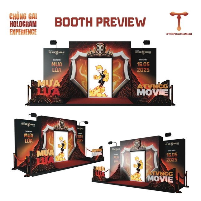 ATVNCG The Movie lập kỷ lục phòng vé, Gai Con mong chờ "check-in" booth Hologram ảnh 4