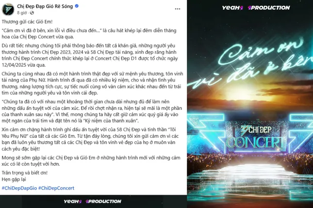 Chị Đẹp Concert không có D-2, phản ứng của Gió Em chia làm 2 thái cực ảnh 1