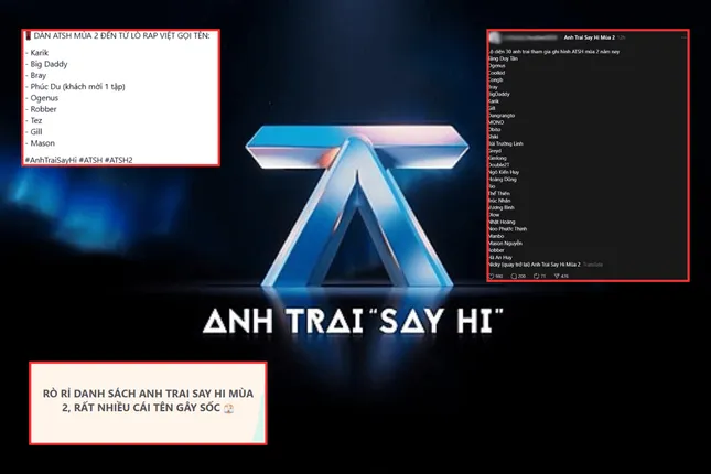 "Rò rỉ" dàn Anh Trai "Say Hi" mùa 2: Noo Phước Thịnh, Vũ Cát Tường, MONO,... và ai nữa? ảnh 1