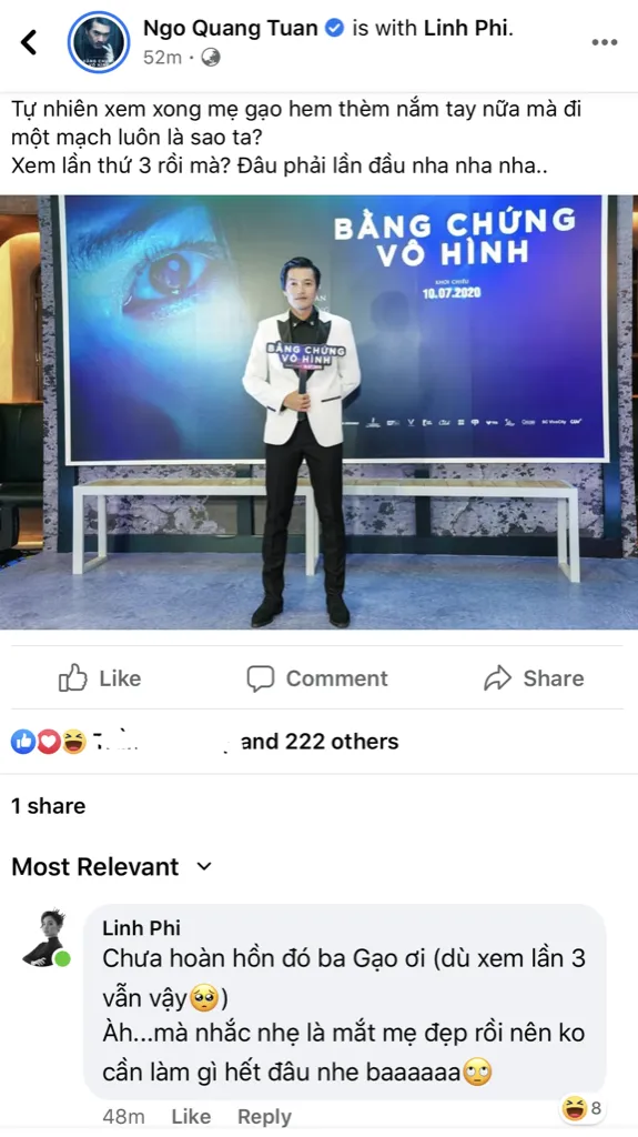 Quang Tuấn than bị vợ “lạnh nhạt”, bà xã Linh Phi tiết lộ lý do ai nghe cũng bật cười ảnh 4