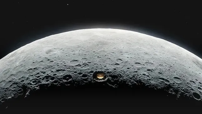 NASA xây dựng kính viễn vọng vô tuyến khổng lồ ở 'mặt tối' của Mặt Trăng ảnh 1