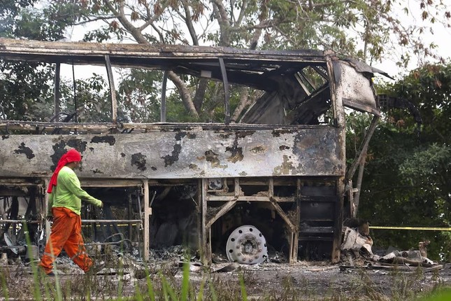 Mexico: Va chạm xe bus và xe tải, 41 người thiệt mạng- Ảnh 3.