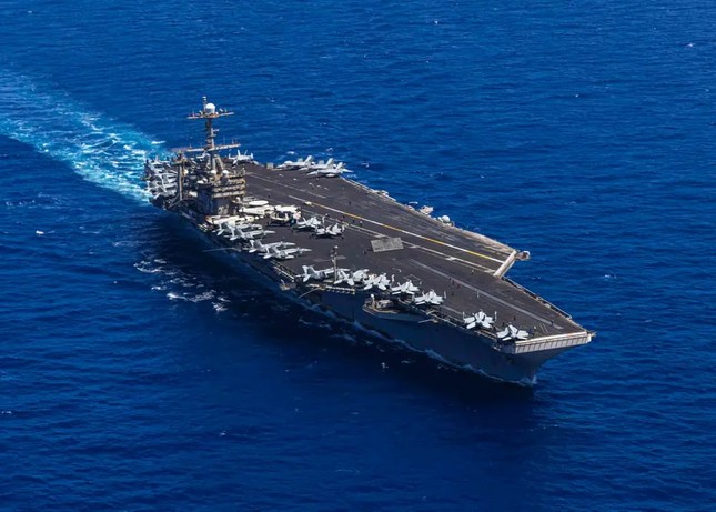 Mỹ rút tàu sân bay từ Trung Đông về nước ảnh 1