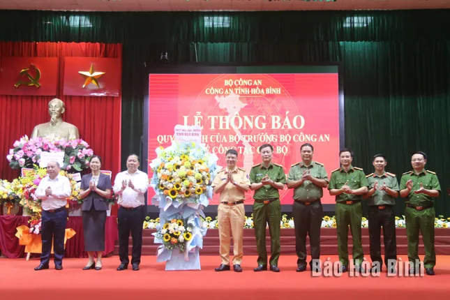 Giám đốc Công an tỉnh Hòa Bình làm Cục trưởng Cục Cảnh sát giao thông ảnh 1