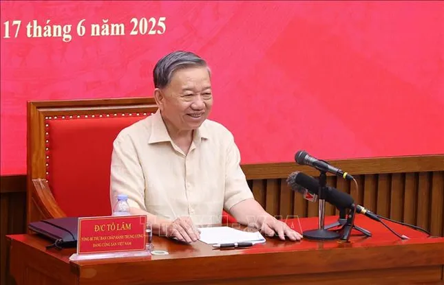 Tổng Bí thư Tô Lâm: Xây dựng đội ngũ cán bộ đủ năng lực đưa đất nước bước vào kỷ nguyên mới ảnh 1