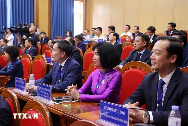 Tổng Bí thư trao đổi với lớp Bồi dưỡng cán bộ quy hoạch Ủy viên Trung ương Đảng khóa XIV ảnh 4