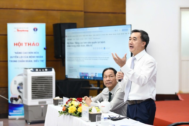 Hội thảo: 'Nâng cao hơn nữa quyền lợi bệnh nhân trong chẩn đoán, điều trị' ảnh 20