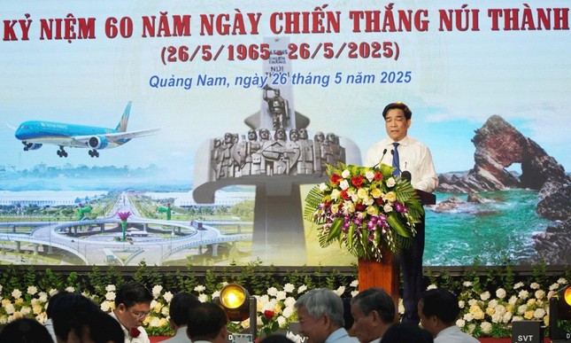 Phó Chủ tịch Quốc hội dự kỷ niệm 60 năm Chiến thắng Núi Thành ảnh 2
