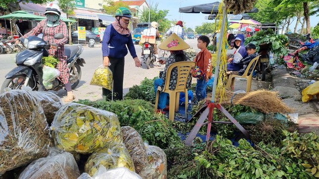 Nhộn nhịp chợ ‘lá mùng 5’ cận Tết Đoan Ngọ ảnh 2