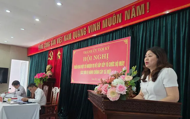 Quảng Nam: Nhiều lãnh đạo cấp sở, thành phố về làm lãnh đạo các xã, phường ảnh 1