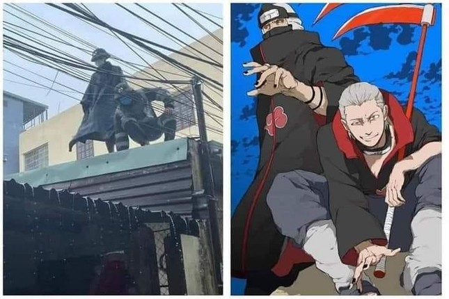 Khoảnh khắc 2 chiến sĩ cứu trợ miền Trung giữa trời mưa bão: "Naruto" đời thực siêu ngầu! ảnh 2