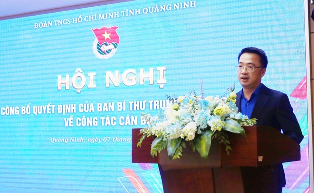 Công bố quyết định của Ban Bí thư Trung ương Đoàn về công tác cán bộ tại Tỉnh Đoàn Quảng Ninh ảnh 2