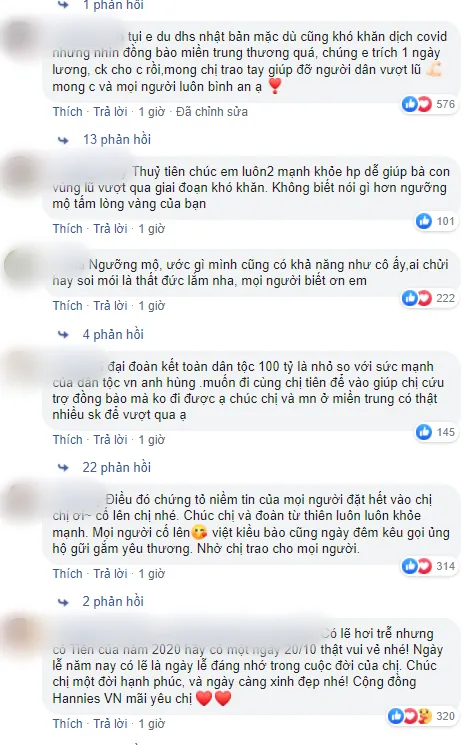 Sau một tuần, Thủy Tiên kêu gọi được hơn 100 tỷ đồng ủng hộ người dân miền Trung ảnh 4