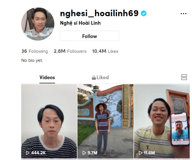 NSƯT Hoài Linh đăng video TikTok lúc nửa đêm, Long Chun liền gợi ý chú bắt trend “Tình Bạn Diệu Kì“ ảnh 1