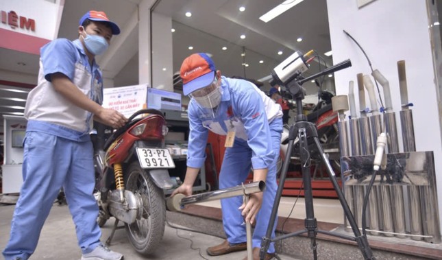 Cần 5.000 cơ sở kiểm định khí thải 70 triệu xe máy Việt Nam ảnh 1