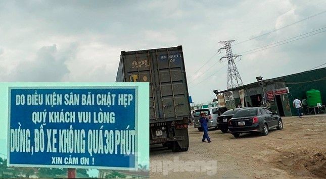 Quá tải trạm dừng nghỉ tạm trên cao tốc Bắc - Nam ảnh 1