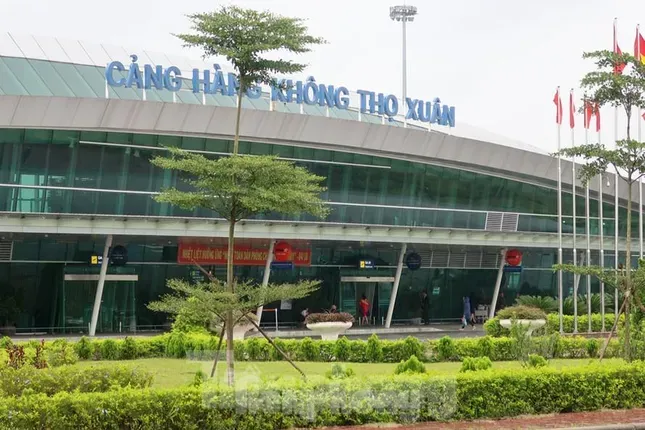 Lập rào chắn thiết bị không người lái xâm nhập trái phép sân bay Thọ Xuân ảnh 1