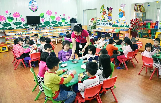 Phổ cập giáo dục mầm non: Nhà nước đảm bảo nguồn lực, xã hội cùng tham gia ảnh 1