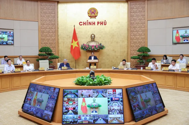Chính phủ họp phiên đầu tiên với 34 tỉnh, thành sau &apos;sắp xếp lại giang sơn&apos; ảnh 2