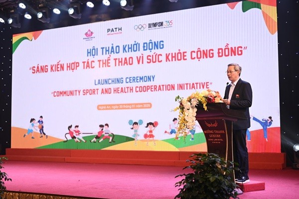 Việt Nam khởi động sáng kiến thúc đẩy thể thao vì sức khỏe cộng đồng ảnh 1