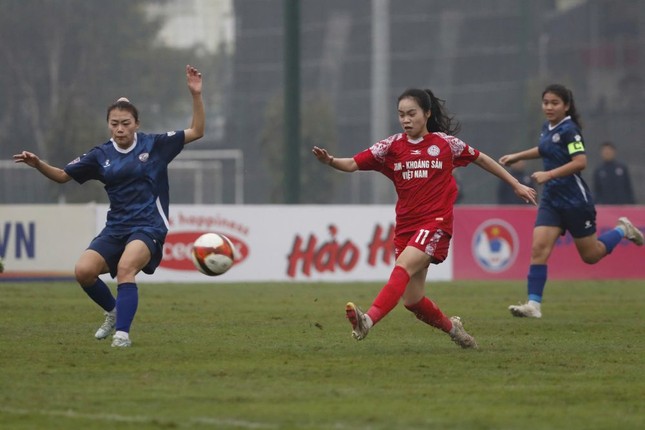 Giải nữ U19 Quốc gia: Than KSVN giành chiến thắng đầu tay ảnh 1