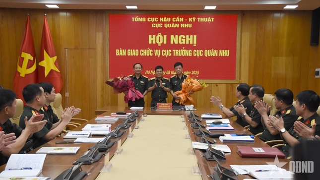 Bàn giao chức vụ Cục trưởng Cục Quân nhu, Tổng cục Hậu cần - Kỹ thuật ảnh 7